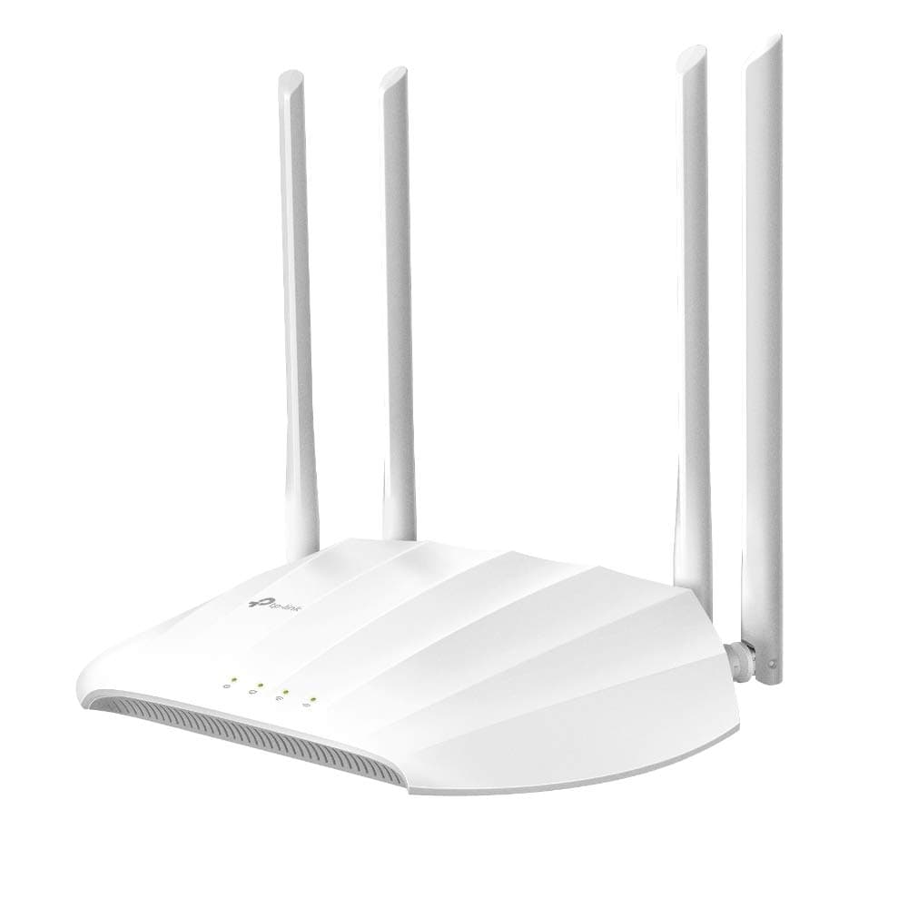 AC1200 Wireless Gigabit Access Point Desktop Wi-Fi Bridge MU-MIMO & Beamforming Supports Multi-SSID/Client/Range Extender Mode 4 Fixed Antennas Passive PoE Powered (TL-WA1201)