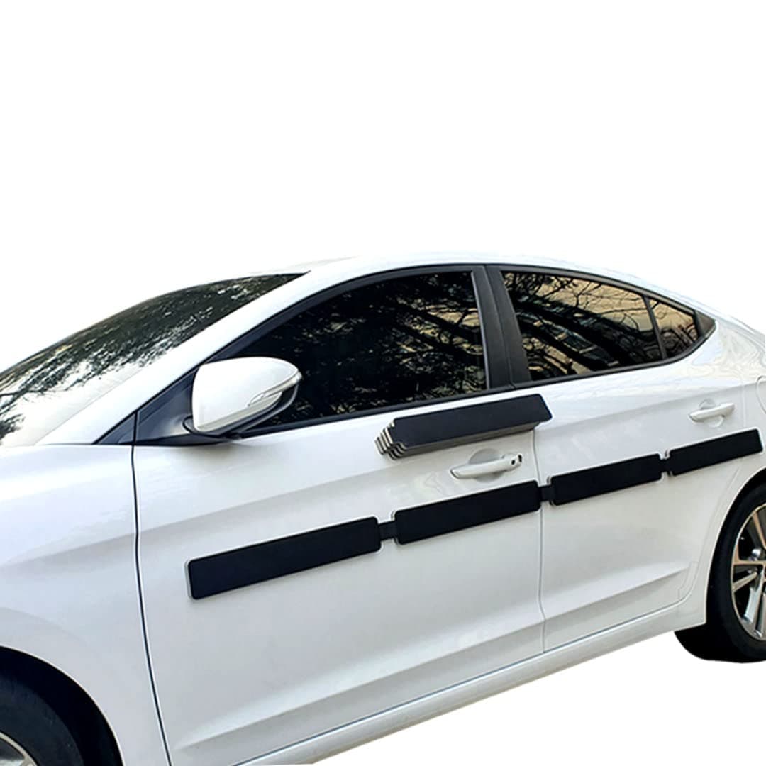 Scratch Defense 2 Doors Removable Magnetic Car Door Ding Dent Protector Car Door Guard Edge Guards Door Protectors Car Door Protection