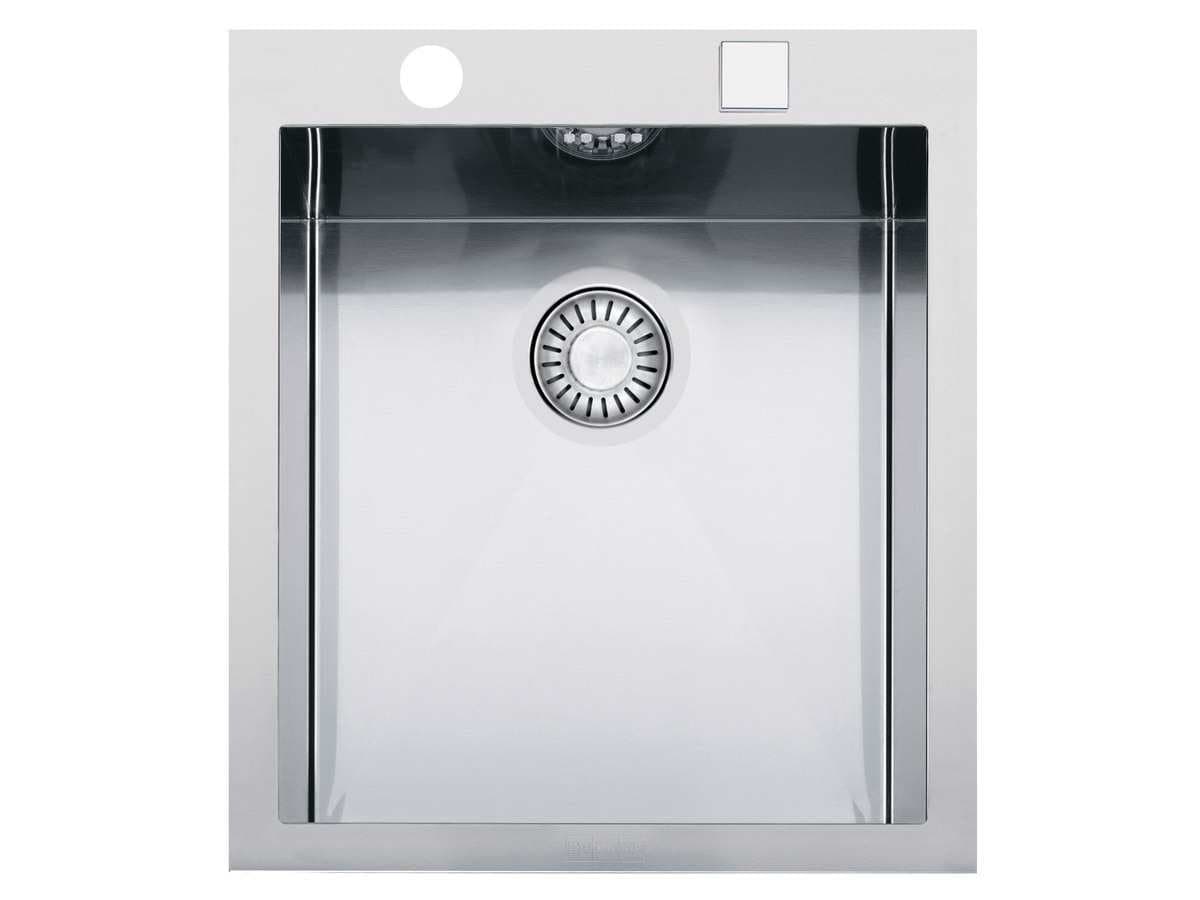 Franke flush mount inset sink Planar 8 PEX 210-42 A smooth stainless steel, SlimTop, with tap area, 1270197888