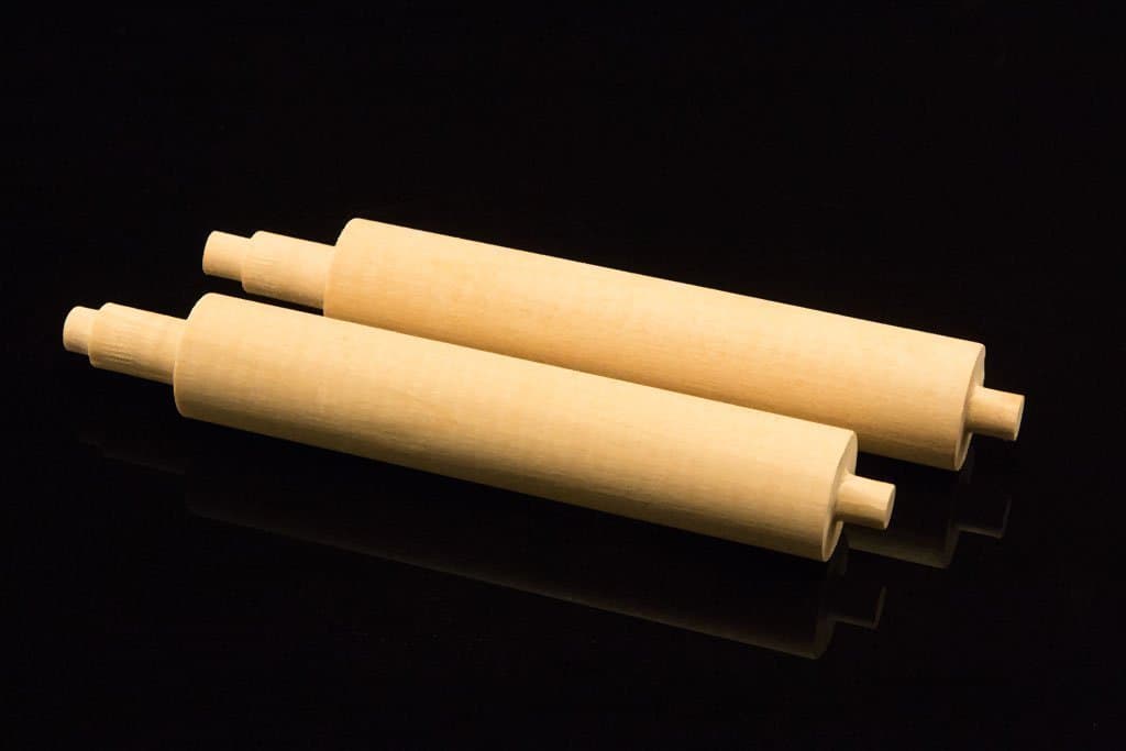 Wooden toilet paper rollers - 2 Pack