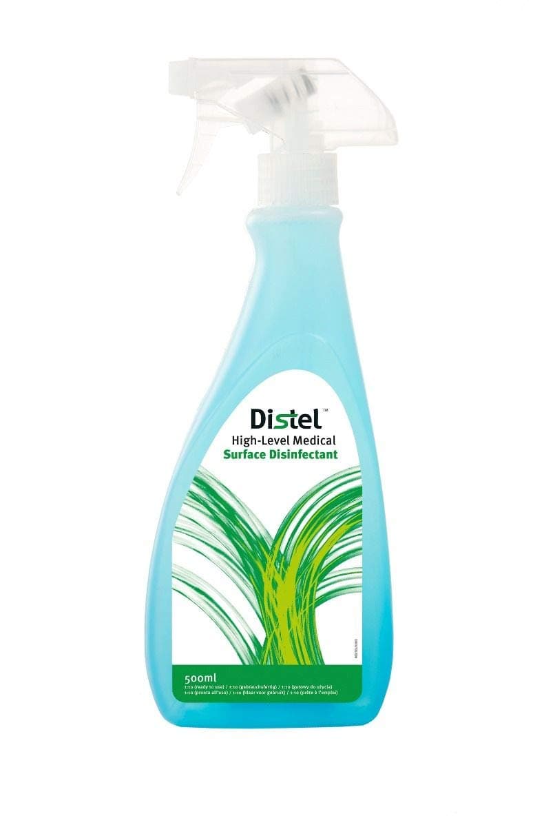 Distel High Level Medical Surface Disinfectant Spray - 500ml Eucalyptus