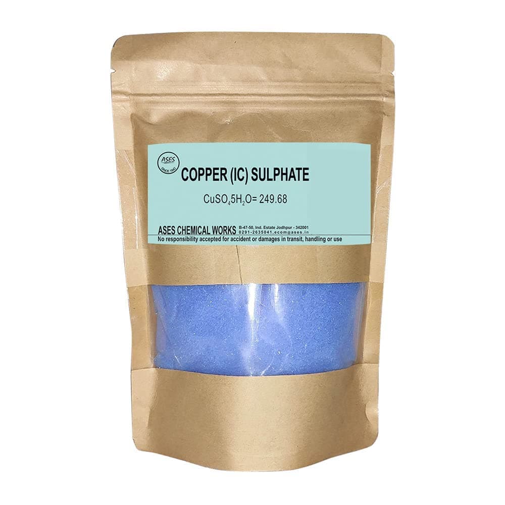 Ases Copper Sulphate Neela Thotha Extra Pure Laboratory Grade (500 gm, Blue)