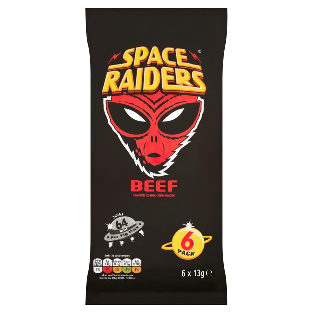Space Raiders 6pk Beef