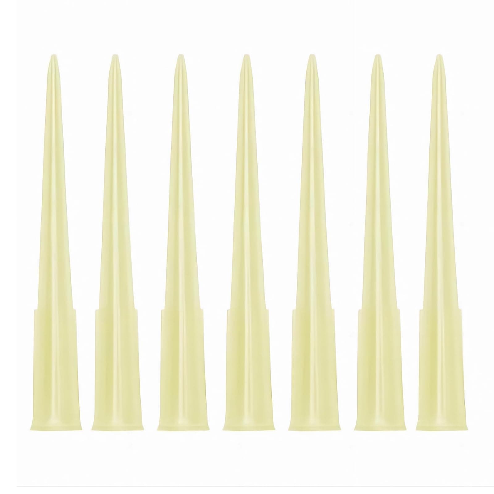 200ul Pipette Tips, Four E's Scientific Universal Yellow Micro Pipette Tip, Polypropylene (PP), 1000pcs/bag, Autoclavable, Widely Compatible, Non-pyrogenic, DNAse/RNAse Free