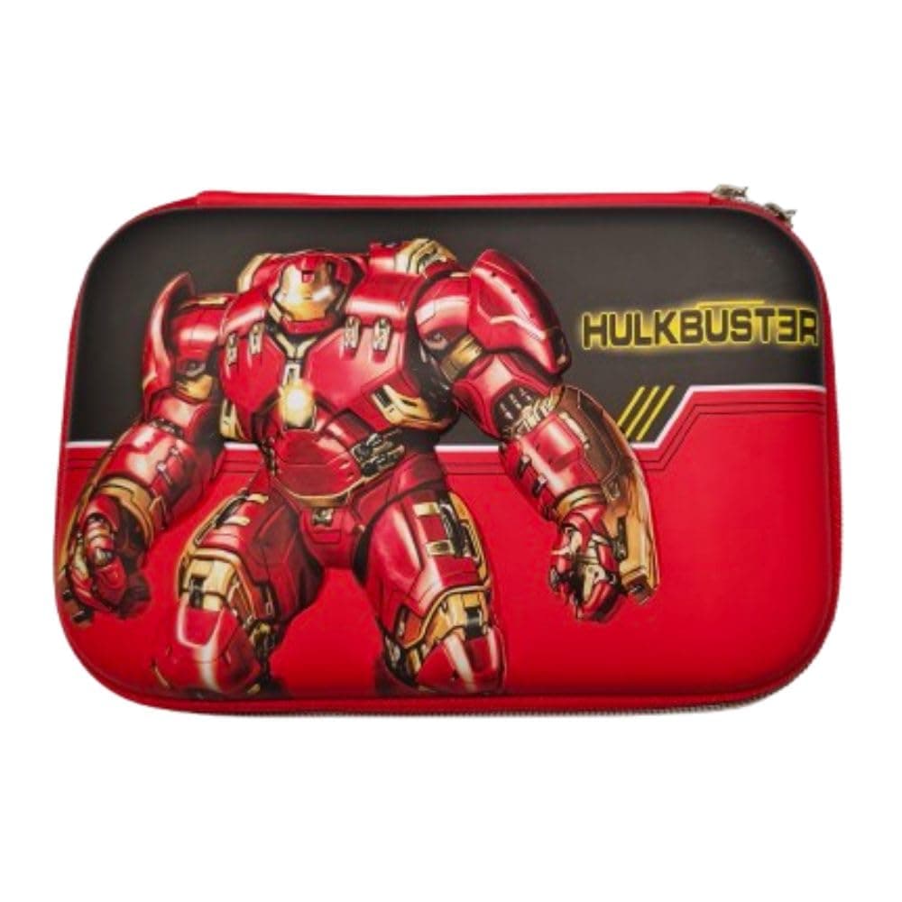 Anirdesh Big Size Eva Smiggle Pencil Pouch Stylish and Spacious Stationery Storage EVA Material Pencil Case, Large Pen Holder Box with Multi-Compartment, Cosmetic Pouch Bag for Kids (I)