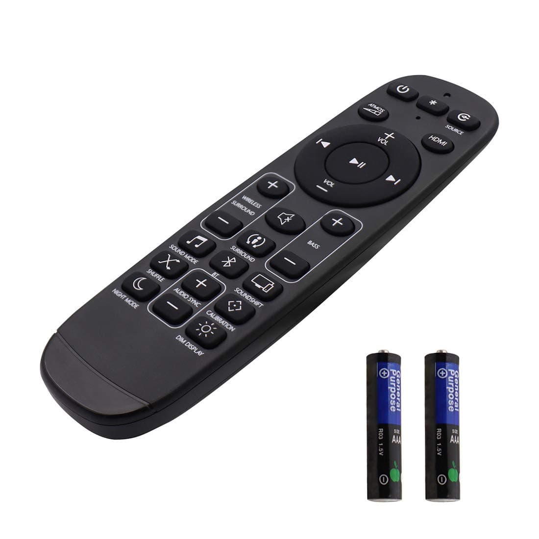 Remote Control for Samsung 4K Smart TV (JBL 5.1 Soundbar)
