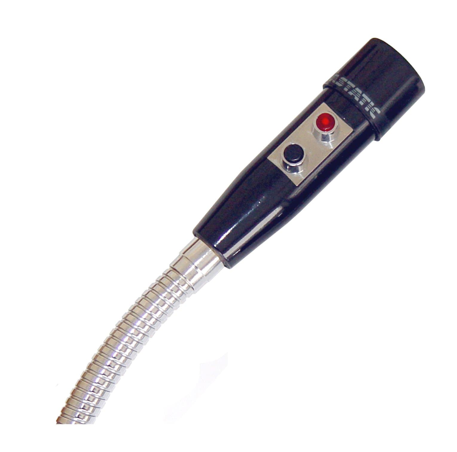 Astatic by CAD Audio AMC105-2-19 19" Omnidirectional Dynamic Gooseneck Microphone with 2 DPDT Push-to-Talk Switch - Gooseneck, 2 3/4 inch Flange (6' Cable)