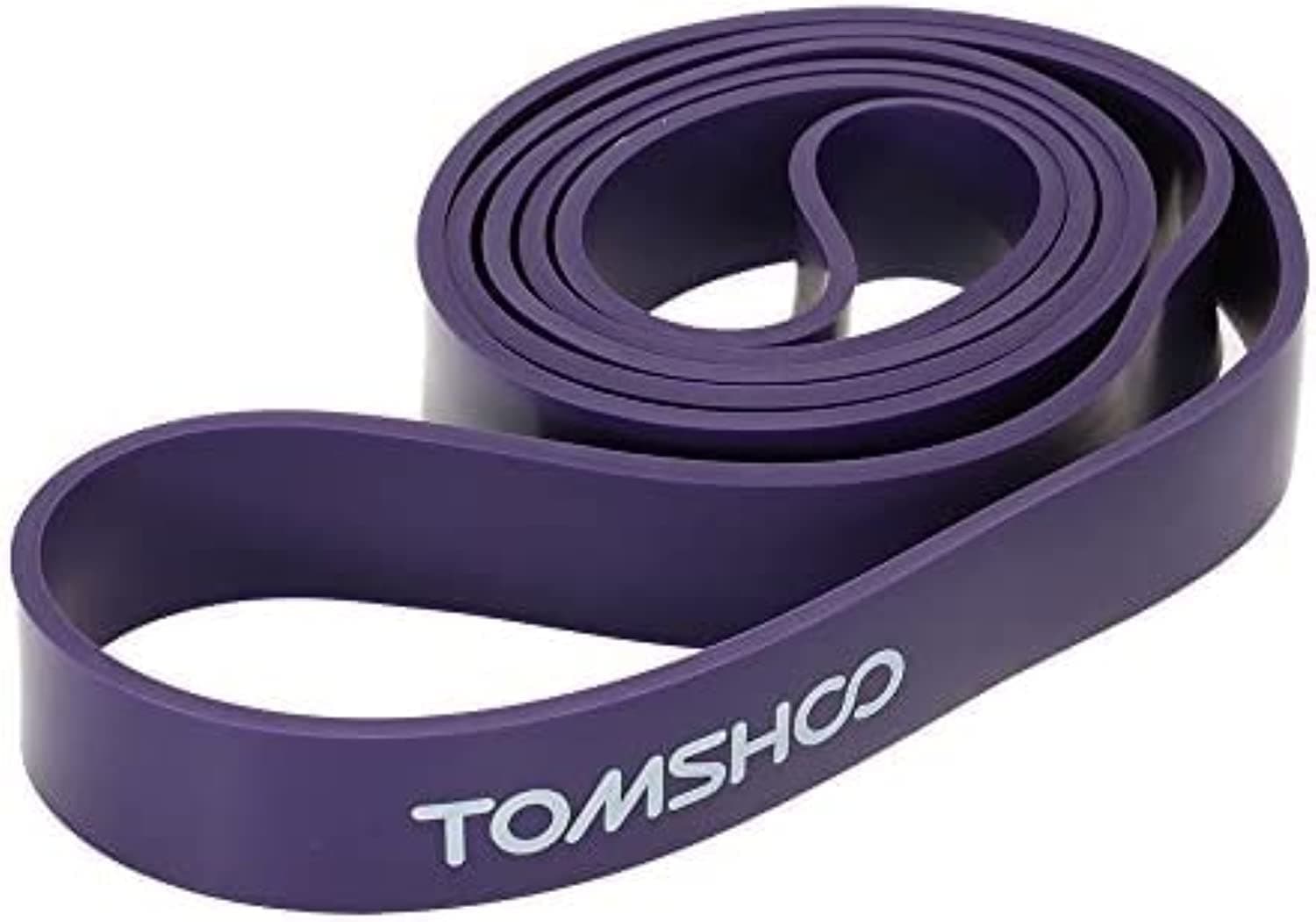 TOMSHOO Exercise Resistance Loop Band Strength Training Bands for Gym Physical Therapy Home Fitness Pull Up Workout Powerlifting Latex Muscle Building
