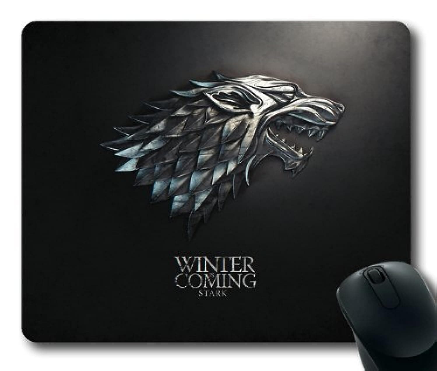 Mouse Pad Game of the Thrones Winter is coming Stark Mat Rectangle by ieasycenter
