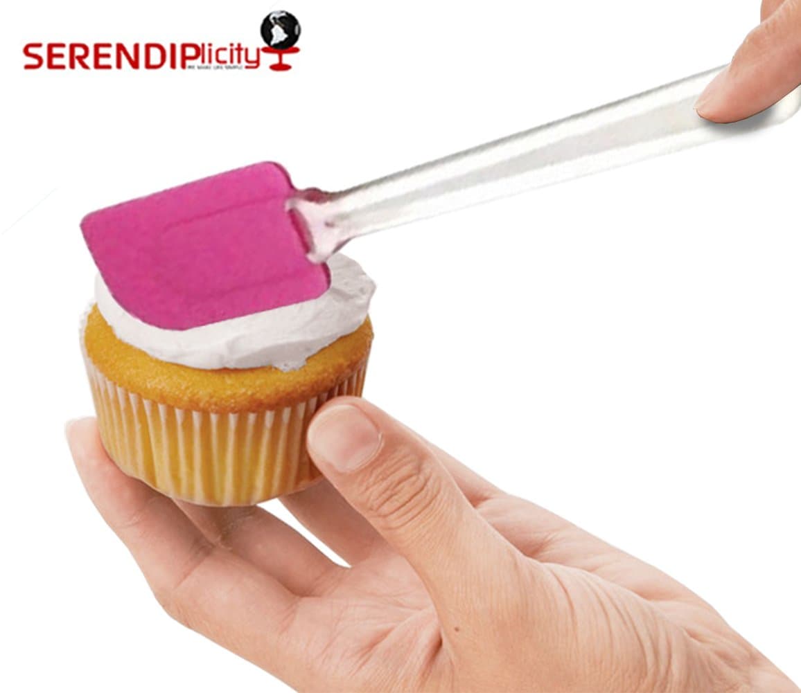 Silicone Spatula Heat Resistant Cooking Utensils Set Pan Scraper Best Kitchen Tool Money Back Guarantee