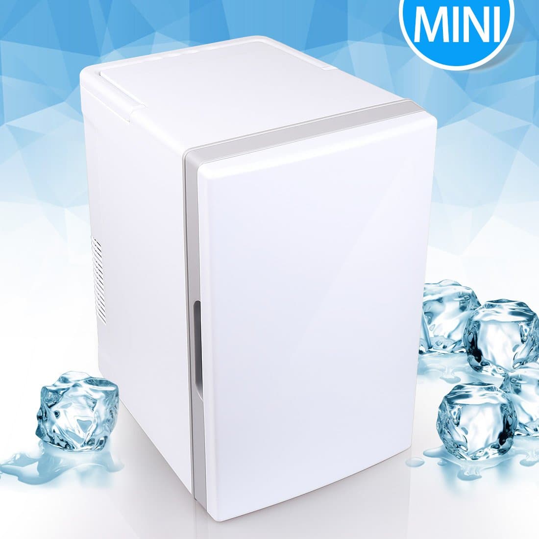 Mini Compact Portable (18 Liter) Refrigerator for Home ,Office, Car or Boat ,The Best Mini Fridge With Thermoelectric Cooler and Warmer System.