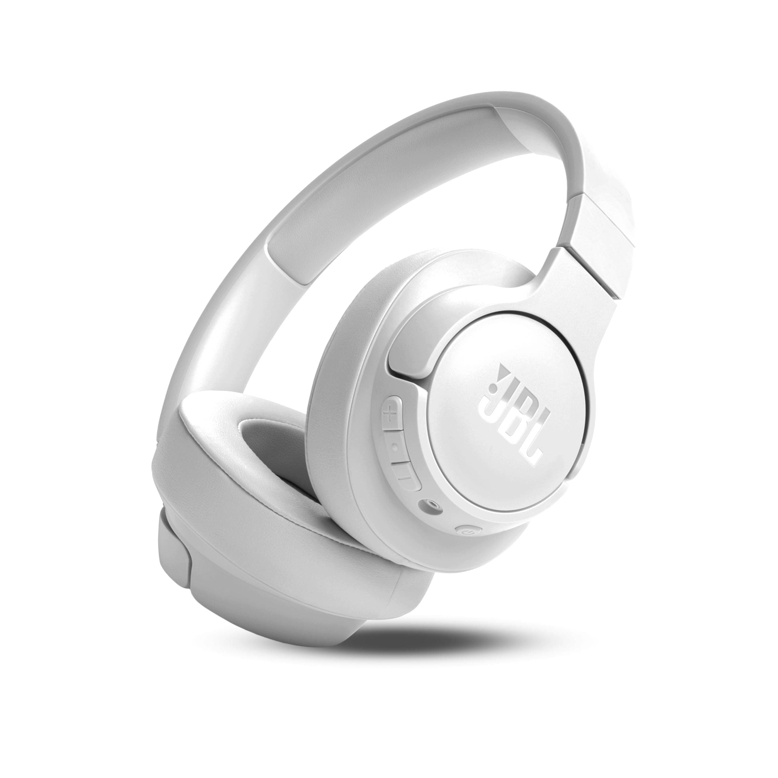 JBL Tune 770NC Wireless Over Ear ANC Headphones with Mic, Upto 70 Hrs Battery, Speed Charge : 5 min Charge Gives up to 3H of Playback, Customized EQ, Google Fast Pair, Dual Pairing, BT 5.3 (White)