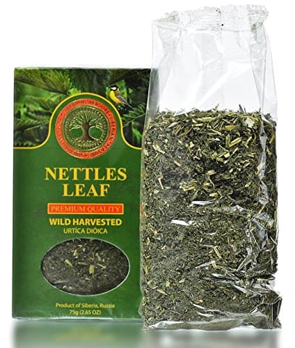 Wild Harvested Siberian Nettle Leaf, Premium Quality, 2.65 OZ (75 Grams) – Herbal Nettle Tea (Urtica Dioica)