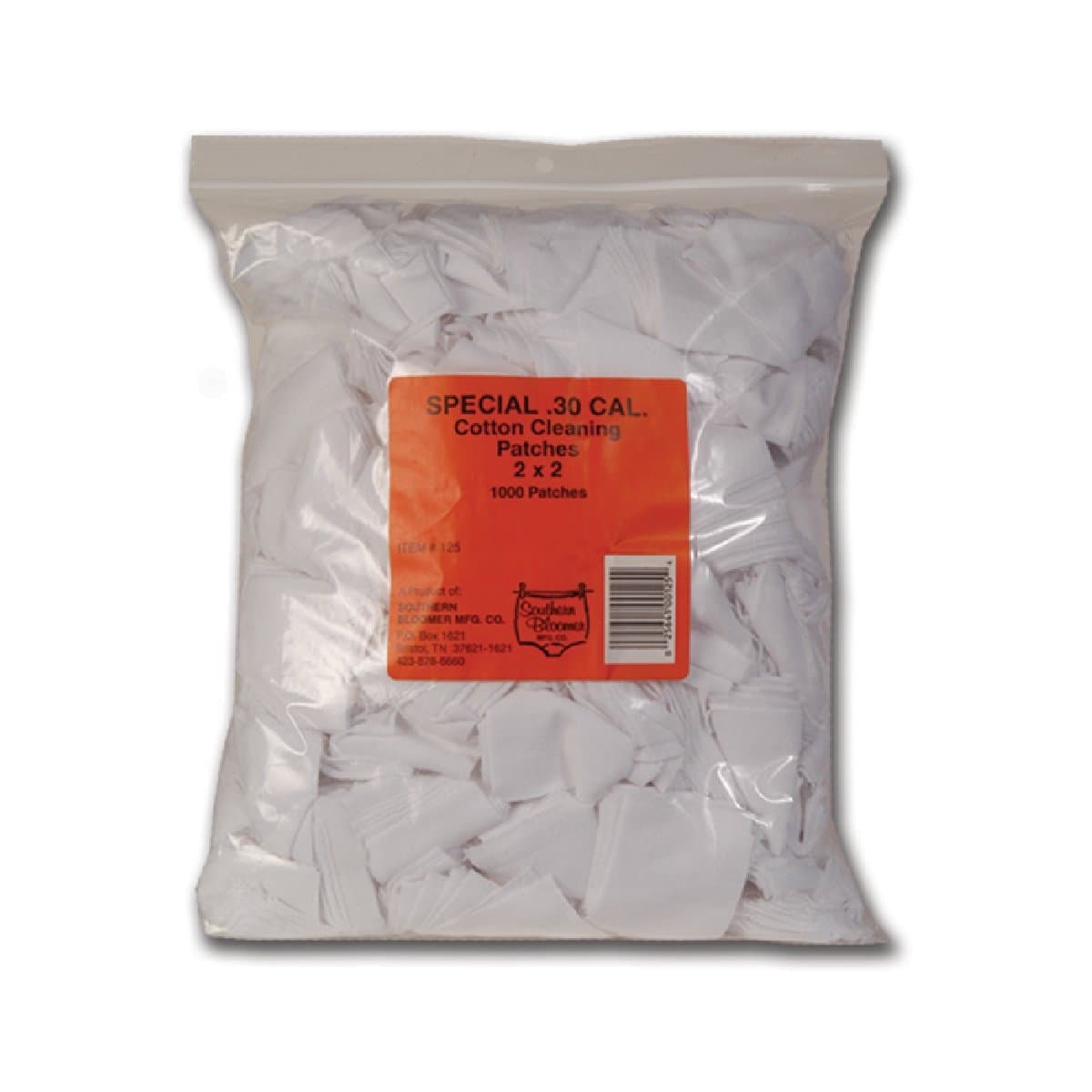 1000-pack Gun Cleaning Patches, .30 Cal