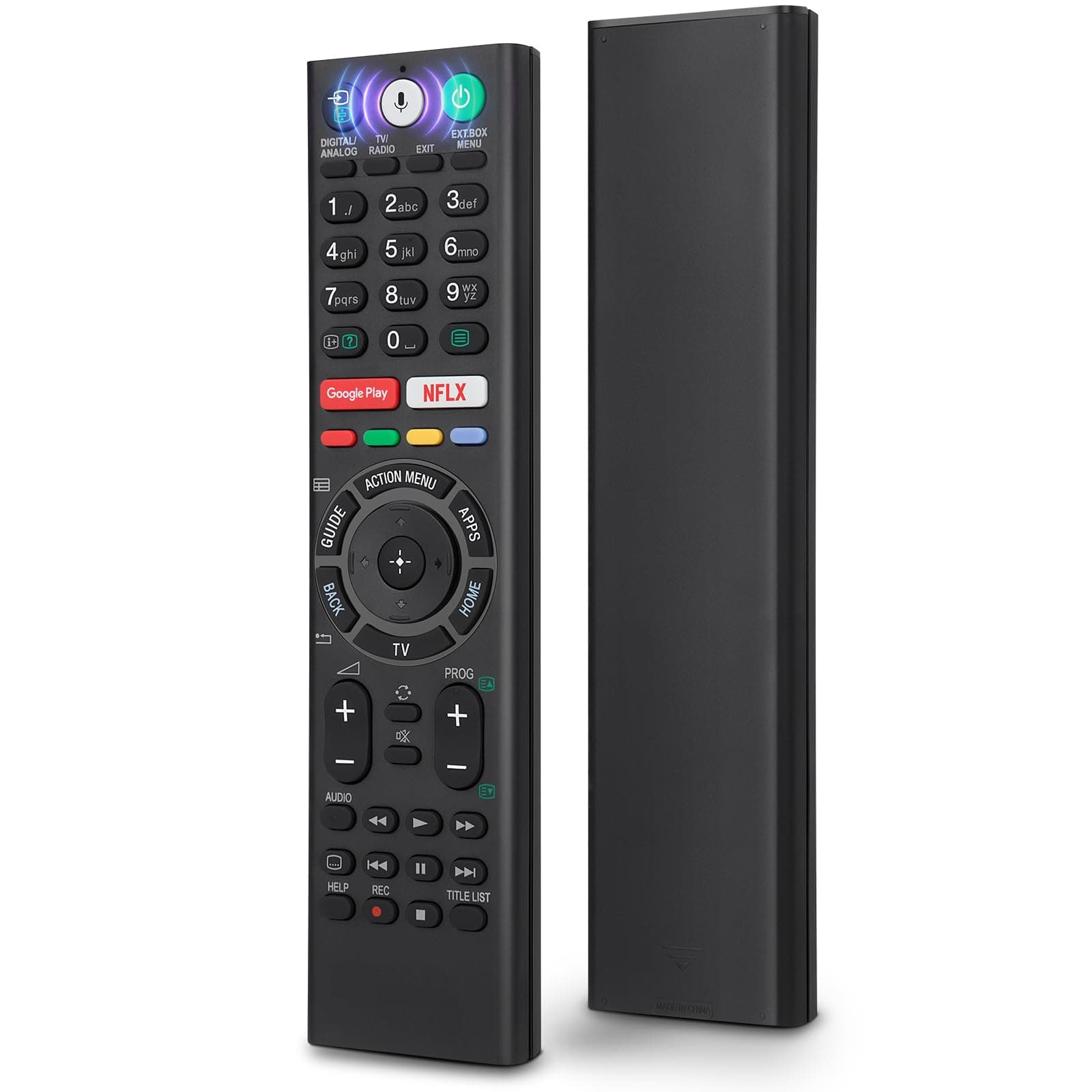 OMAIC Voice Replacement Remote for Sony-TVs and Bravia-TVs,for All Sony 4K UHD LED LCD HD Smart TVs