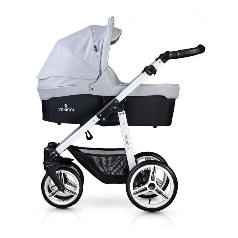 Venicci Soft 2 in 1 Pushchair White Chassis