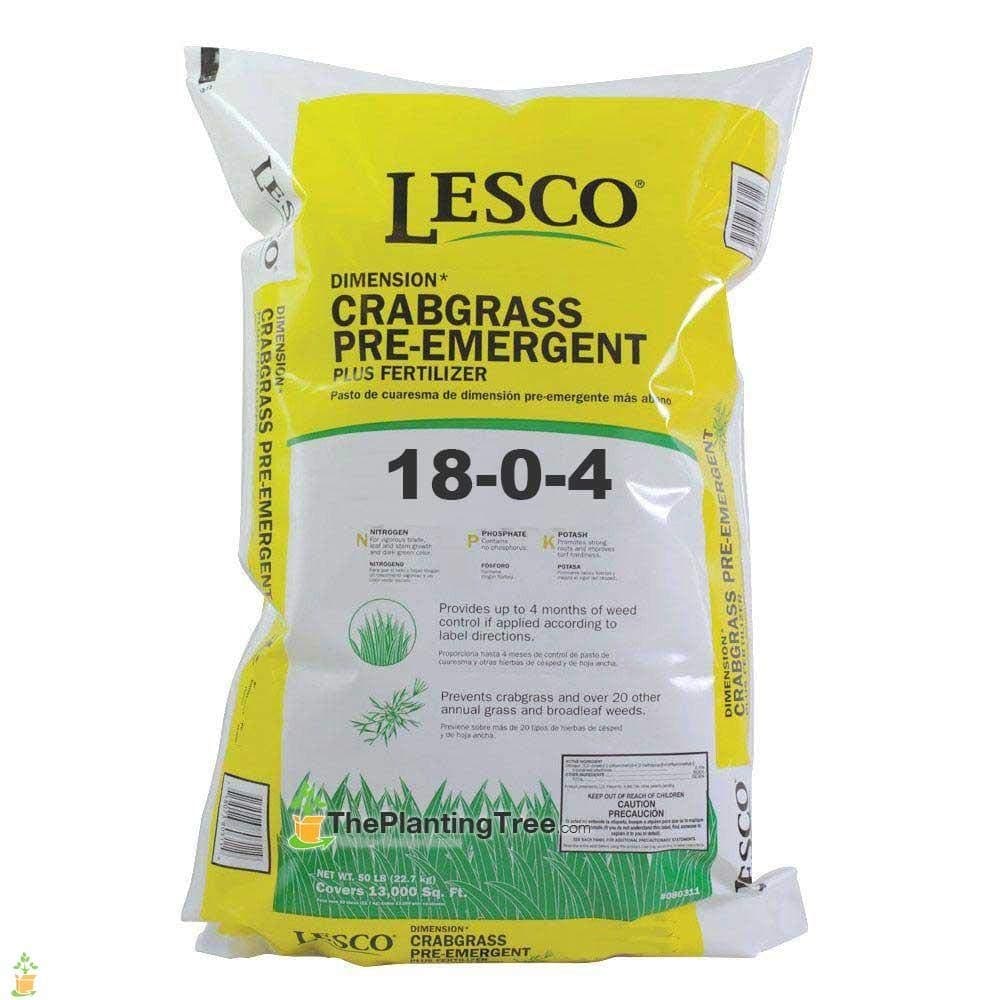 Lesco Fertilizer Plus Herbicide 18-0-4-50 lbs.