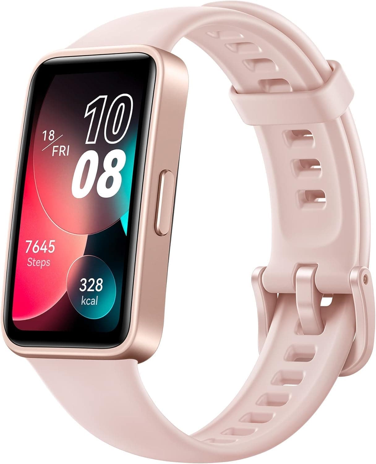 Band 9, Comfortable All-Day Wearing, Sleep Tracking, Fast Charging, Durable Battery, Intelligent Brightness Adjustments, 100 Different Workout Modes, Compatible with iOS&Android (Pink)