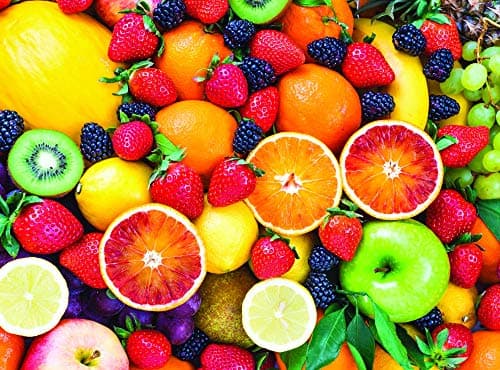 1000 Piece Jigsaw Puzzle: Cool Colorful Fruit