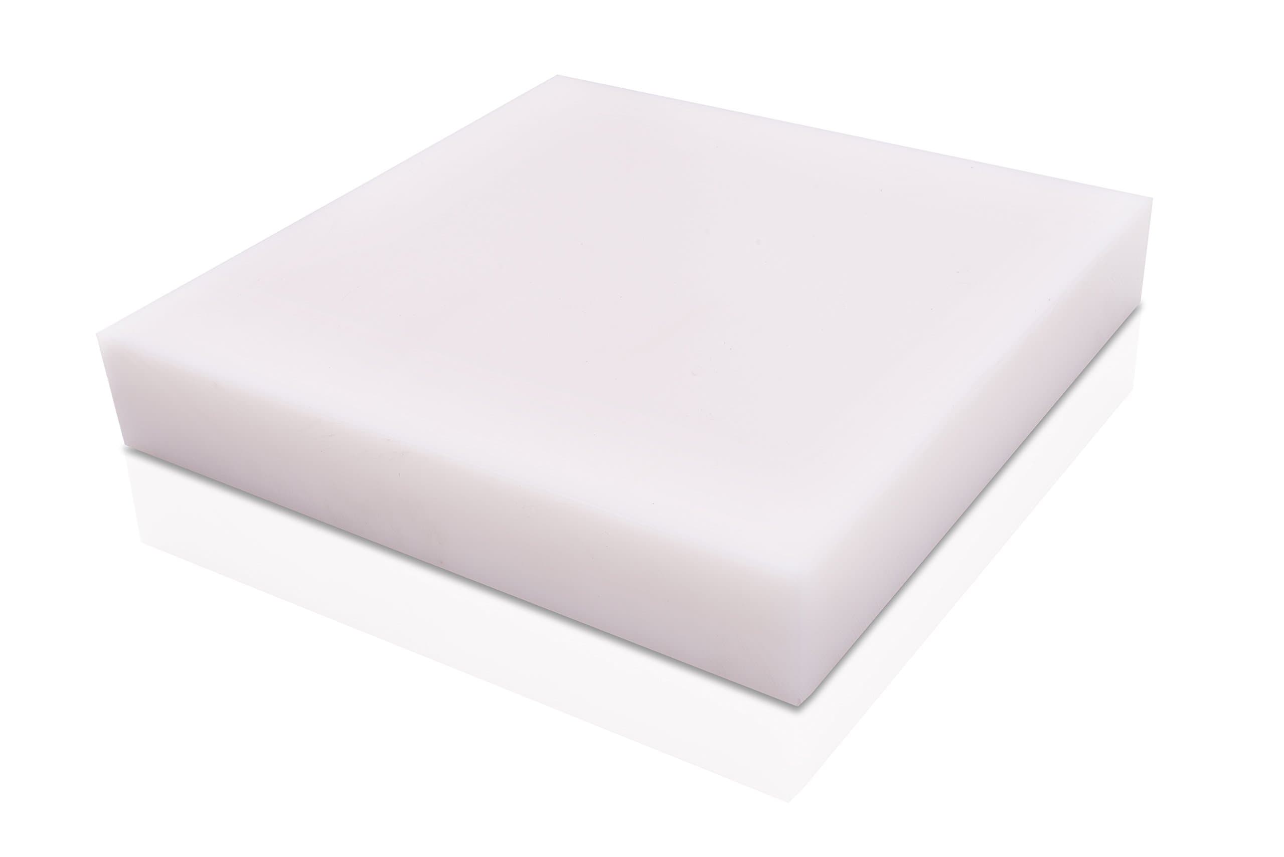 Acetal Copolymer Plastic Sheet 1/4" x 12" x 12" - Natural