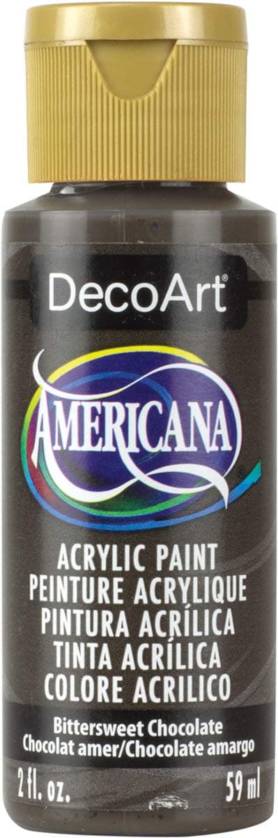DecoArt Americana Acrylic Paint, 2-Ounce, Bittersweet Chocolate