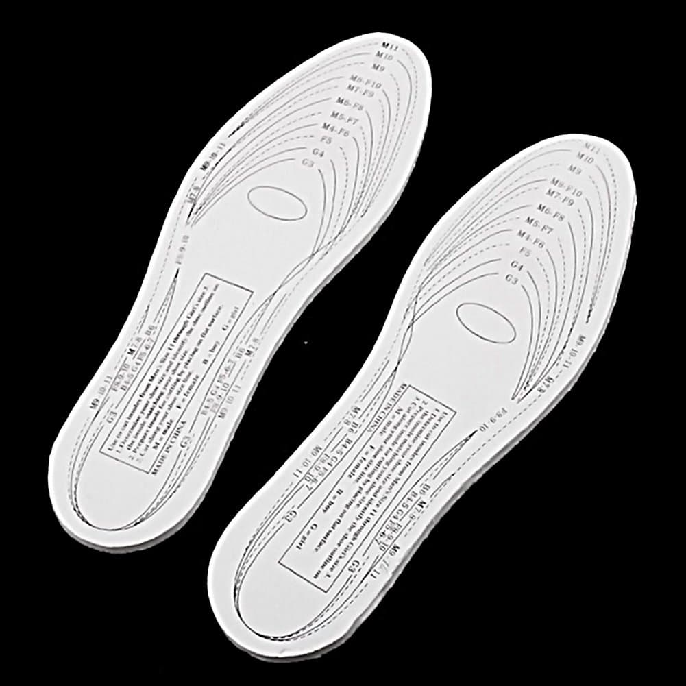 BlueMooBlueMoo 1 Pair Memory Foam Shoe Inner Soles Orthopaedic Trainer Foot Care Comfort