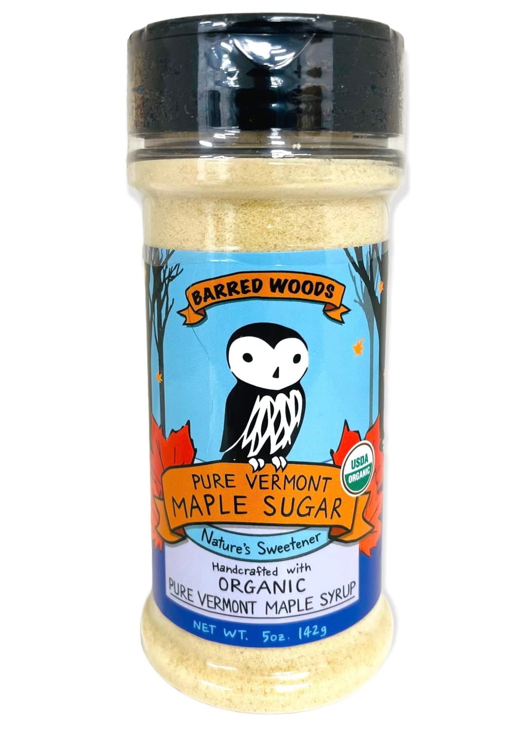 Organic Pure Vermont Maple Sugar - 5 oz Shaker Jar