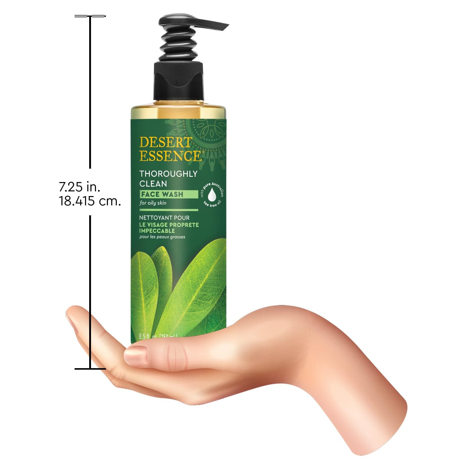 Desert Essence Thoroughly Clean Face Wash 8 oz