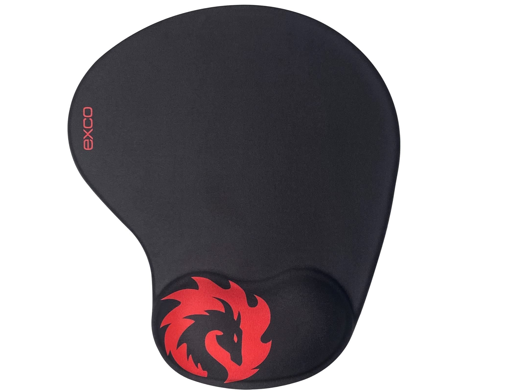 EXCOVIP Gaming Mouse Pad with Wrist Rest Support Pad, Gel Ergonomic Mouse Pad Dragon