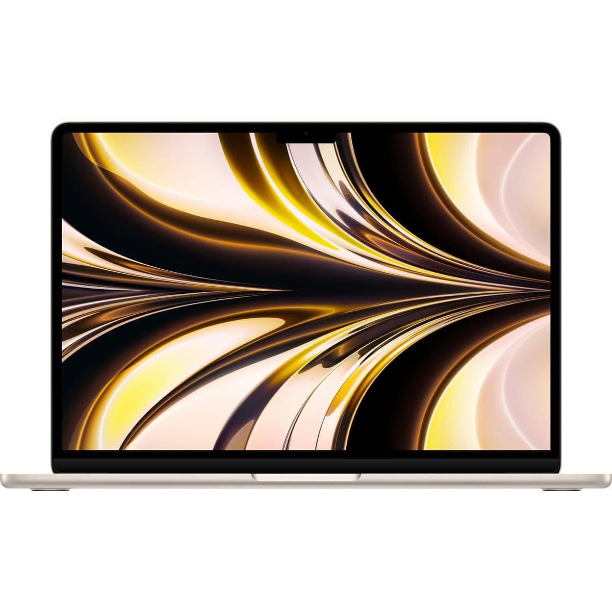 Apple 2022 MacBook Air with Apple M2 Chip, 13-inch, 16GB RAM, 256GB SSD Storage - Starlight (Renewed)