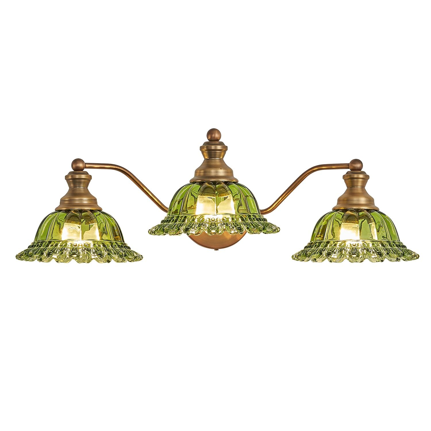 Vintage Green 3 Light Vanity Light Bathroom Light