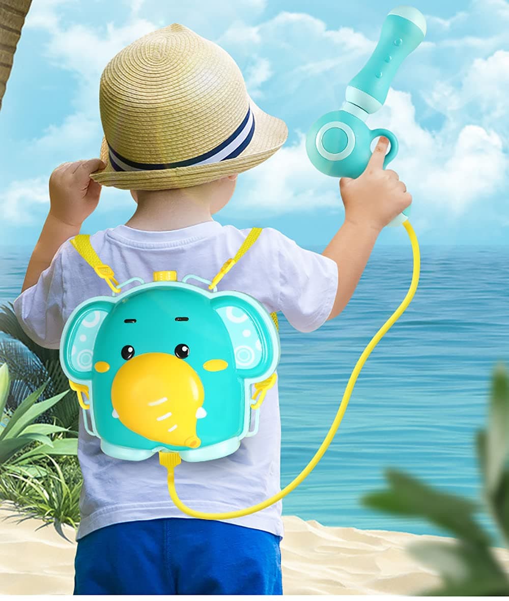 GSPORT Kid's Water Gun Elephant Backpack