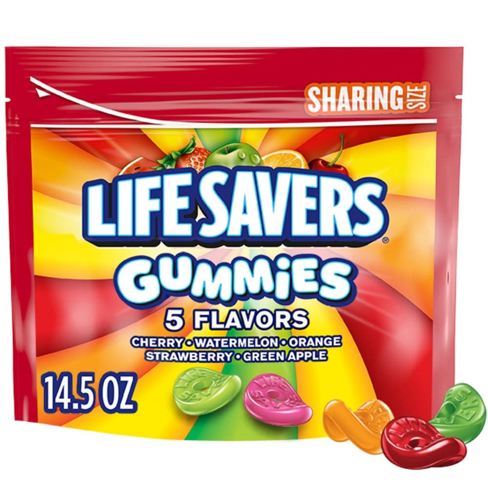 LIFE SAVERS Gummy Candy - 5 Flavors Sharing Size, 13 oz Bag