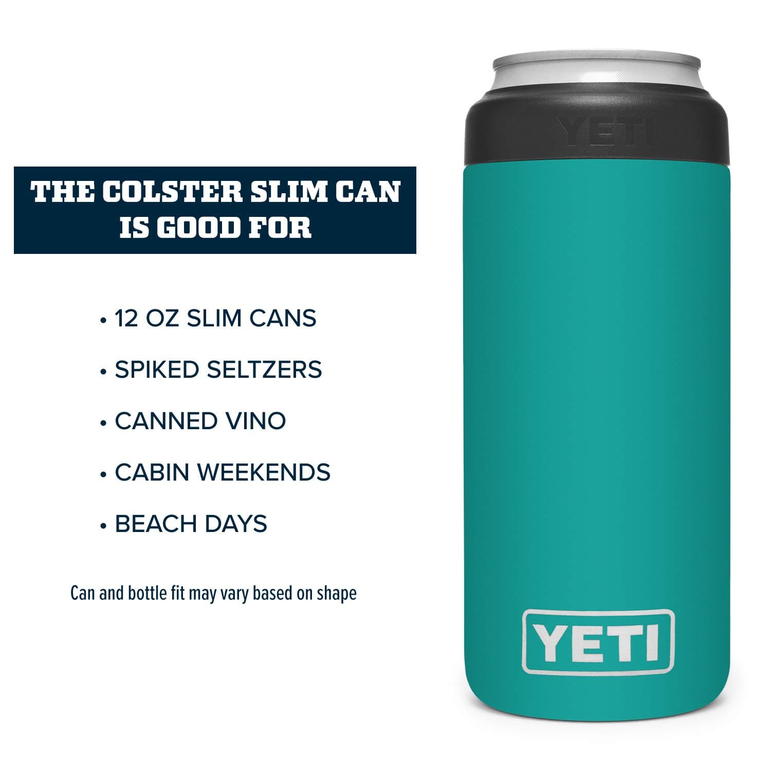 YETI Rambler 12 oz. Colster Slim Can Insulator for the Slim Hard Seltzer Cans