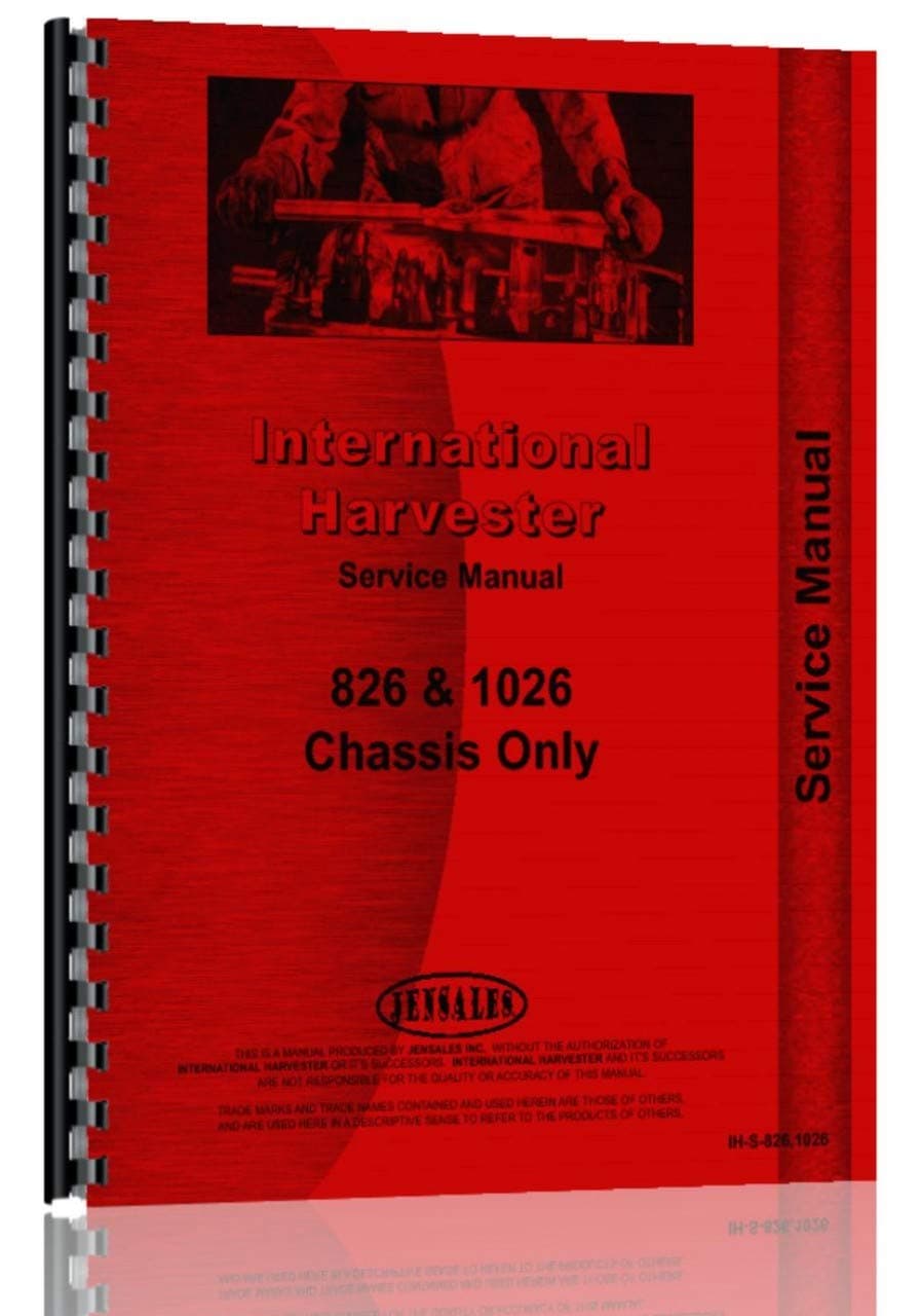 Farmall 1026 Tractor Service Manual