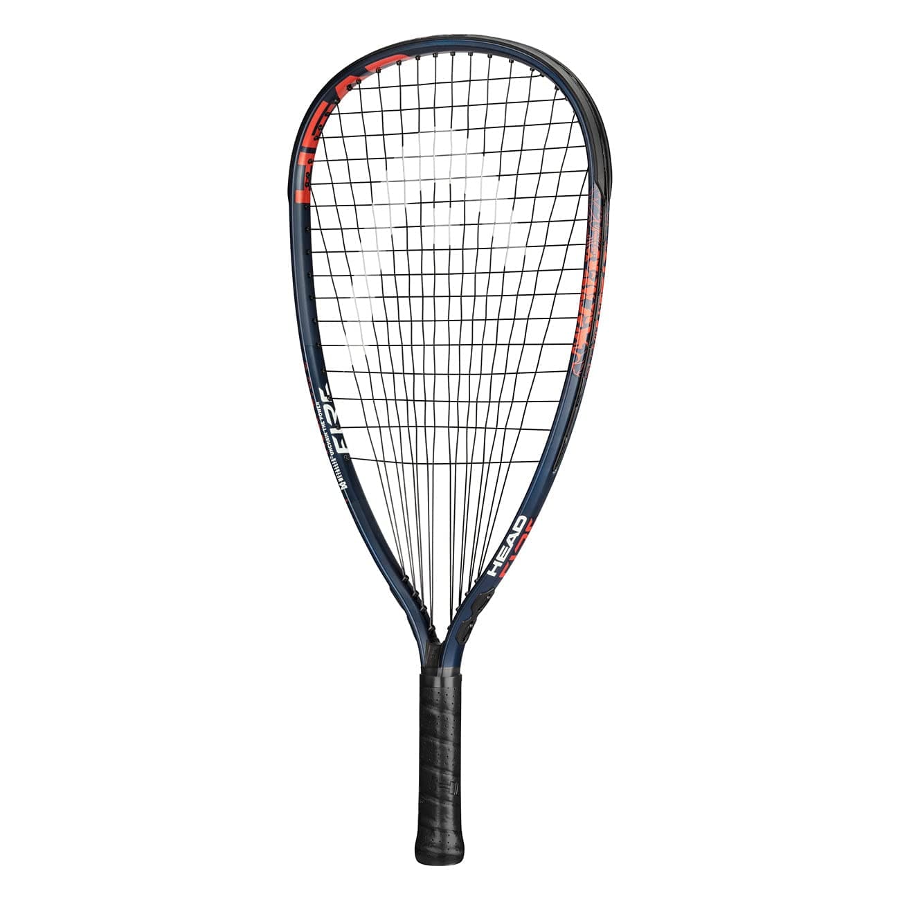 HEAD MX Fire 190 Beginners Racquetball Racket - Pre-Strung Head Light Balance Racquet
