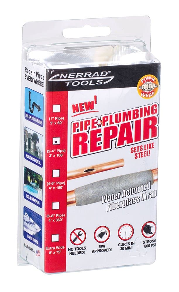 NERRADNerrad Tools NTPW3108 Pow R Wrap Bandage, Grey