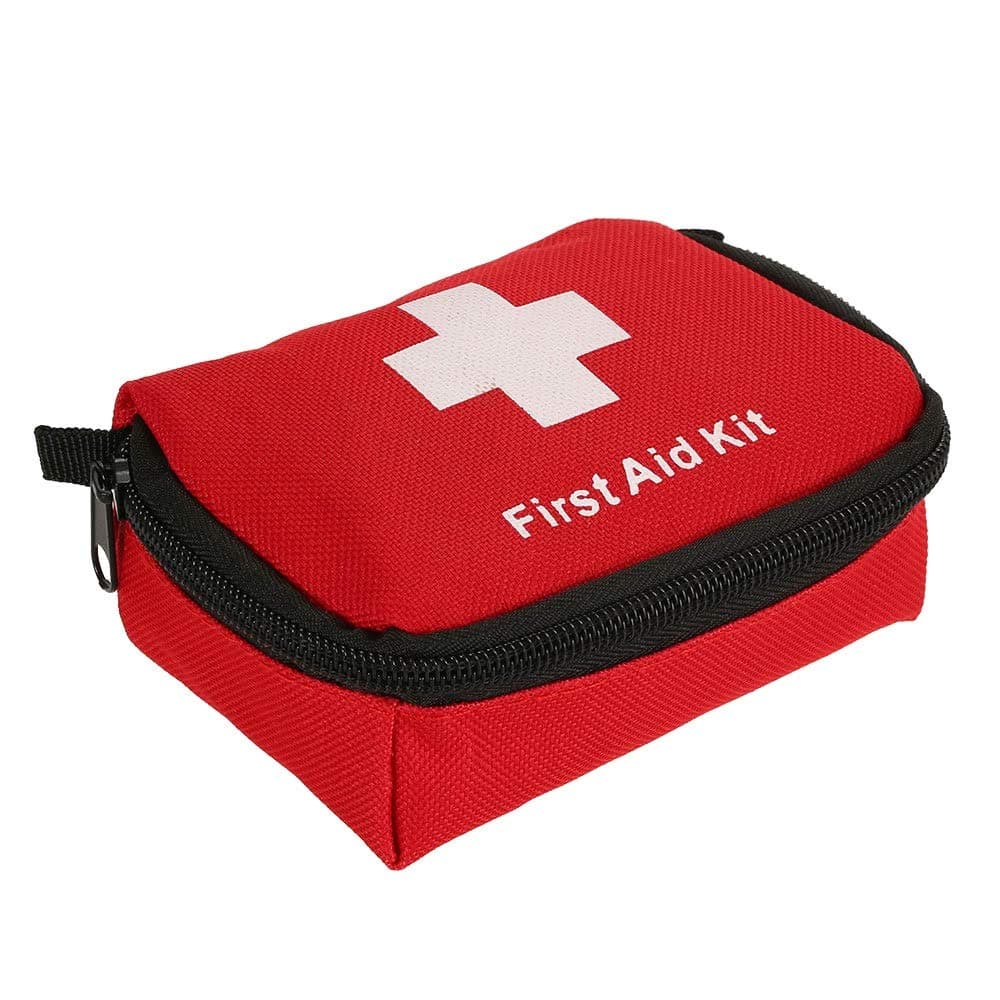 Multifunction 35Pcs First Aid Kit Outdoor Emergency Kit Bag Small First Aid Portable Travel Bag Medical Essentials Perfect for Home Camping Office Hiking Large Capacity (Color : Red, Size : M)