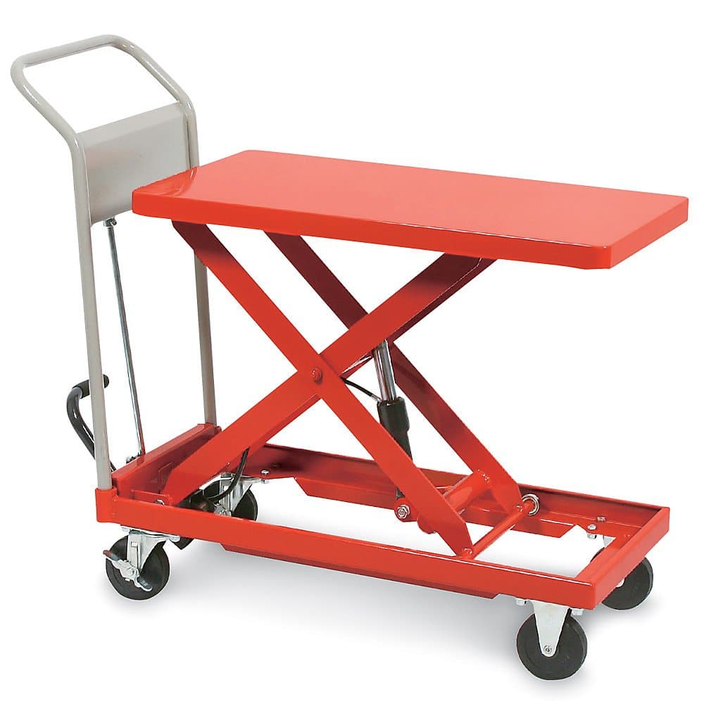 Hamaco Mobile Lift Table - 19.7"Wx31.5"D Platform - 10.3-31.4" Lift Height