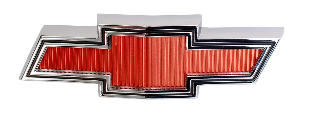 Auto Metal Direct -"Bowtie" Red Grille Emblem