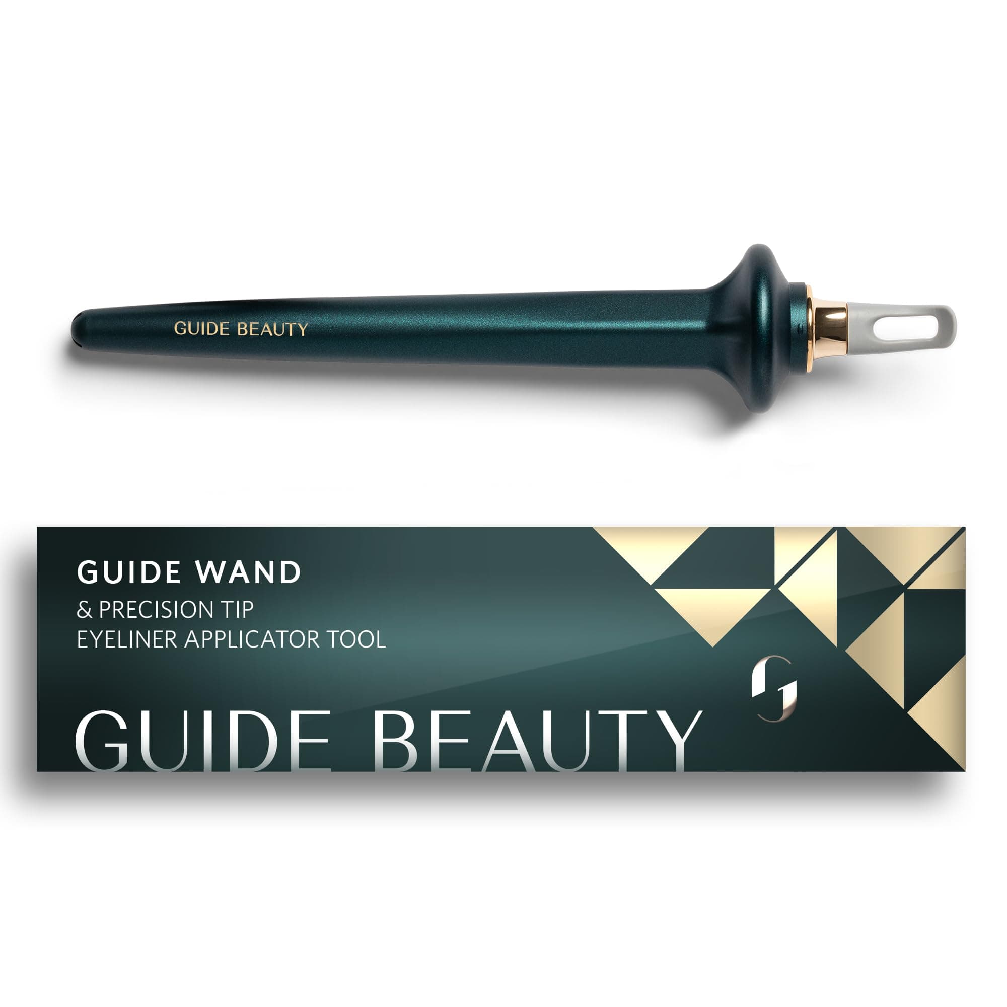 Guide Beauty GUIDE Wand, Easy Tightlining & Winged Eyeliner, Multi-Use Universal Design Cosmetic Tool for Eye & Lip Liner, Ideal for Make-up Novices, Limited Vision or Hand Dexterity