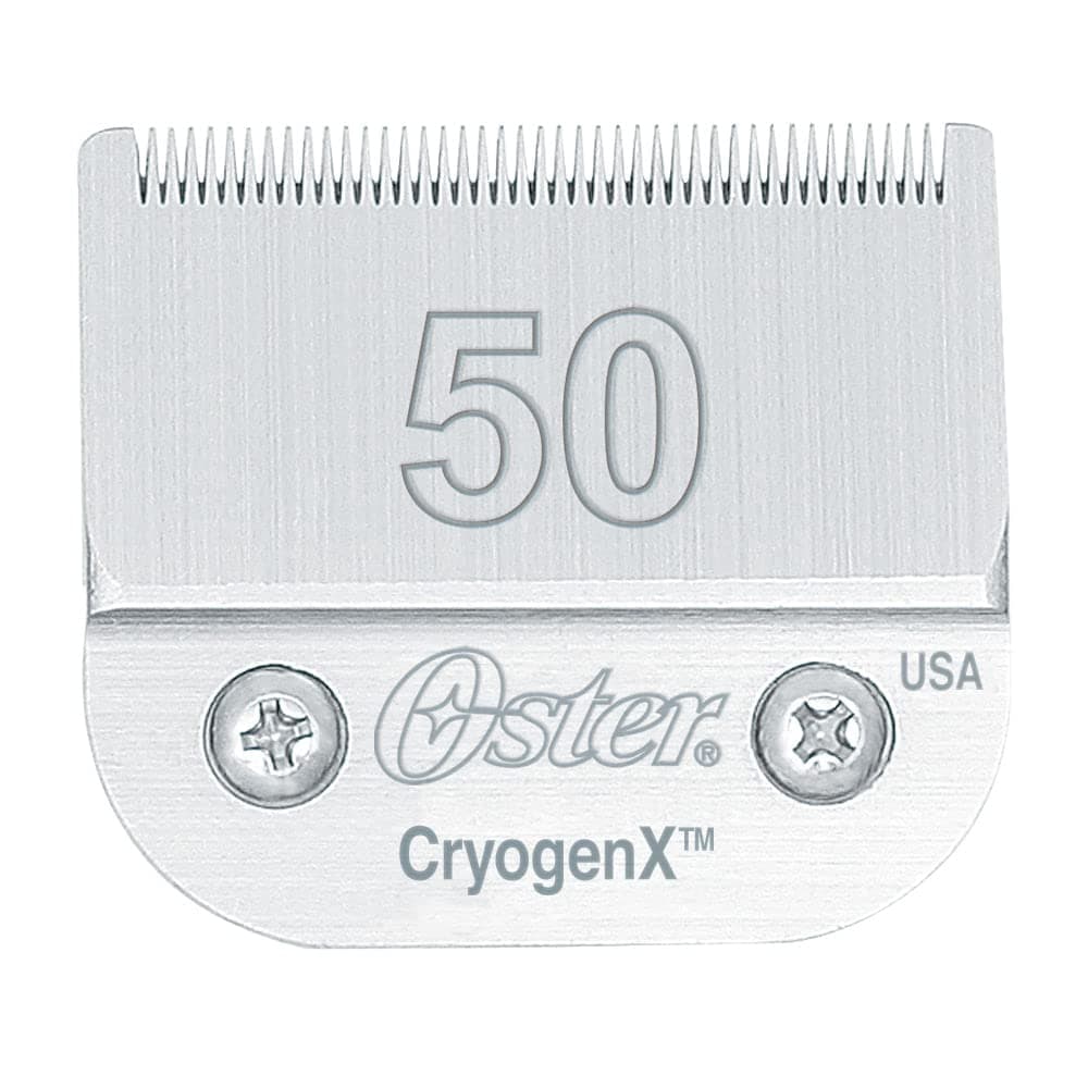 Oster CryogenX Professional Pet Clipper Blade, Size 50 (078919-006-005),Silver