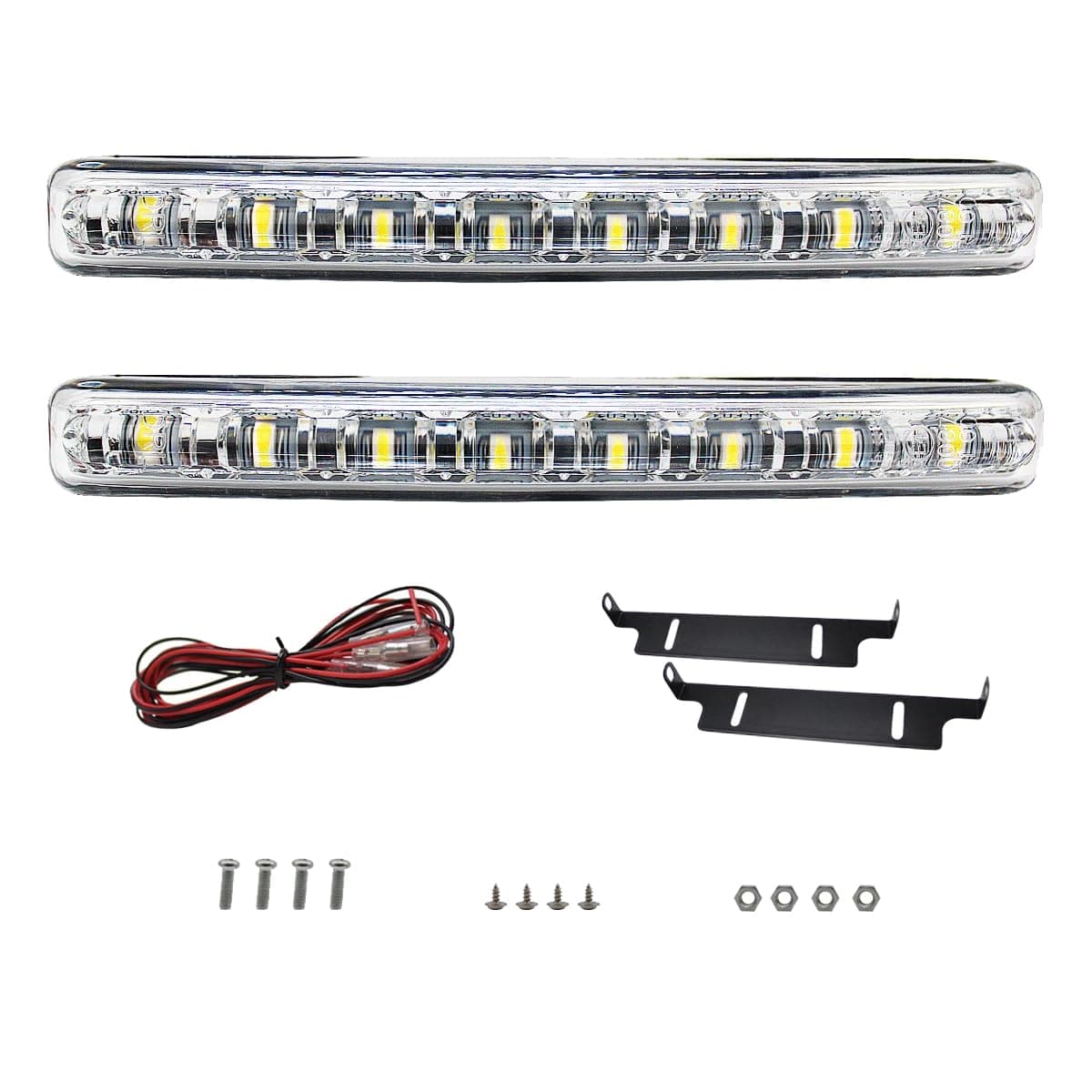 Oncci LED 5050SMD DRL R87 Car Daytime Running Light E4 EU Standard