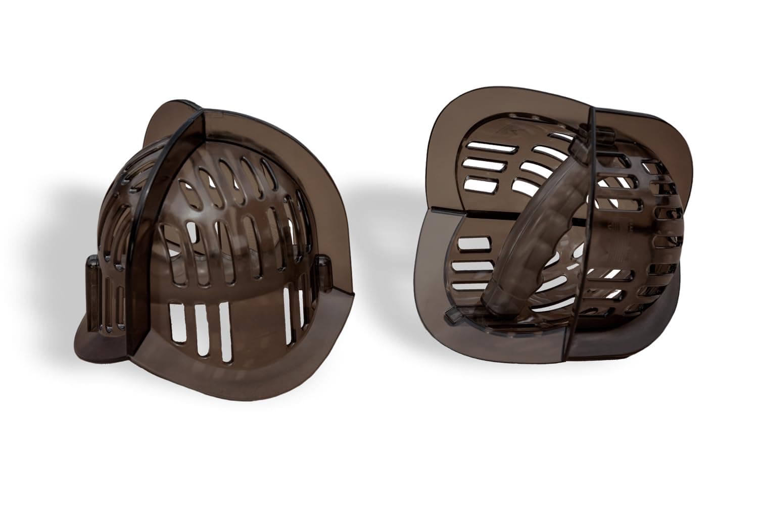 AquaLogix Medium Resistance Aquatic Bell Set - Smoke | Aquatic Dumbbells | Quick Start Guide | Water Weights | Strength, Cardio & Toning Muscle | Durable Polycarbonate | Pair (MRPCBELL)