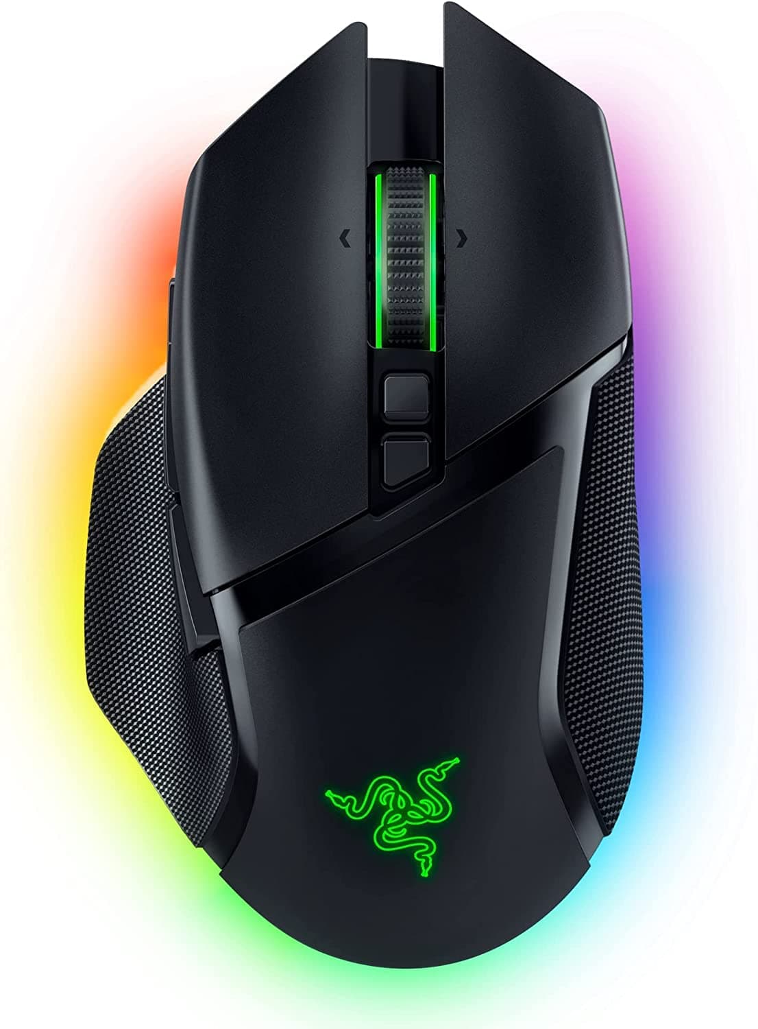 Razer Basilisk V3 Pro Customizable Wireless Gaming Mouse - Fast Optical Switches Gen-3, HyperScroll Tilt Wheel, Chroma RGB, 11 Programmable Buttons, Focus Pro 30K Optical Sensor - Classic Black