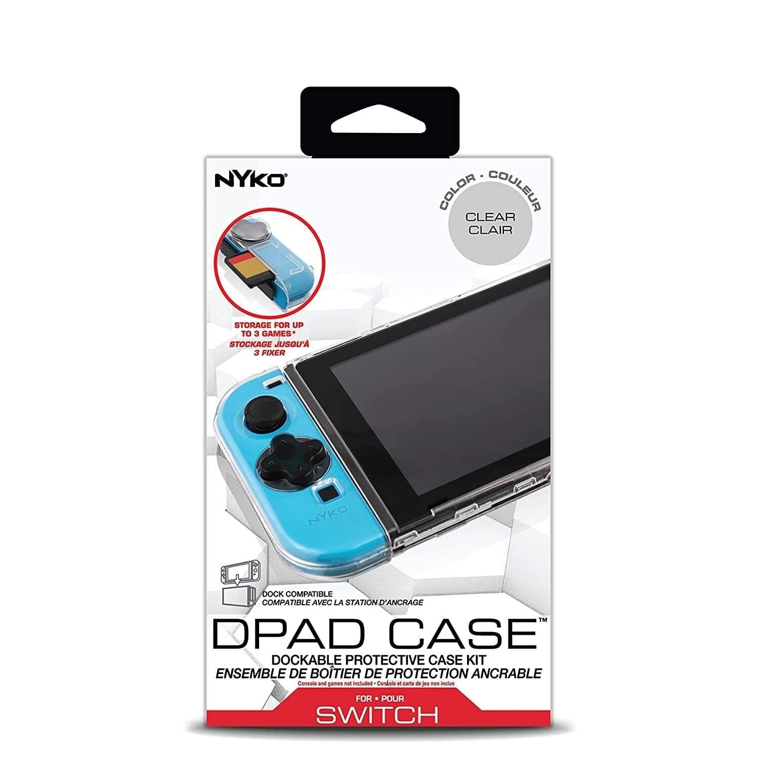 Ultra-thin protective case & protective film for Nintendo Switch™ & Joy-Con™ controller, transparent (87247 Thin Case (Clear) Switch)