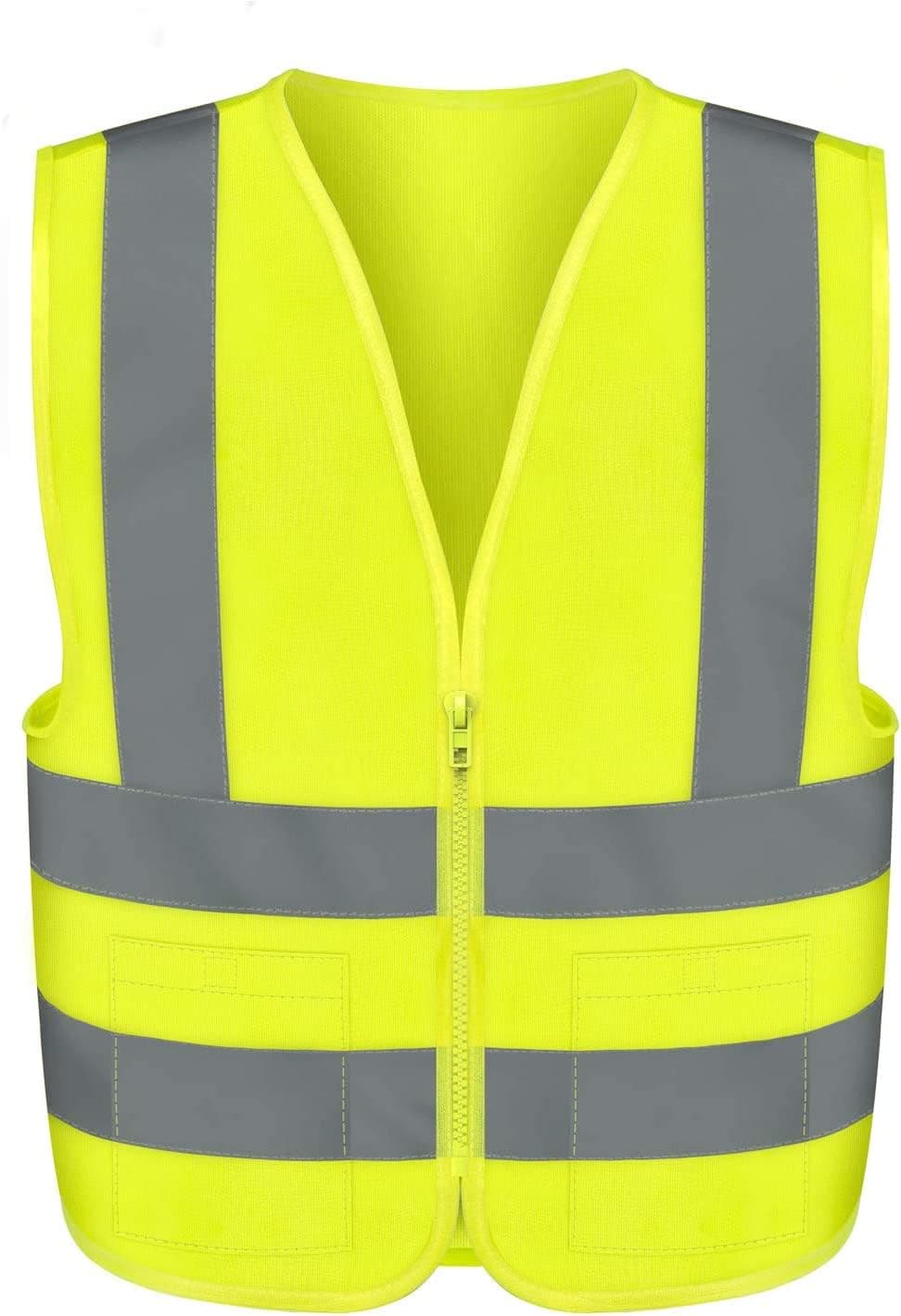 Neiko High Visibility Safety Vest ANSI Class 2, 2 Pockets