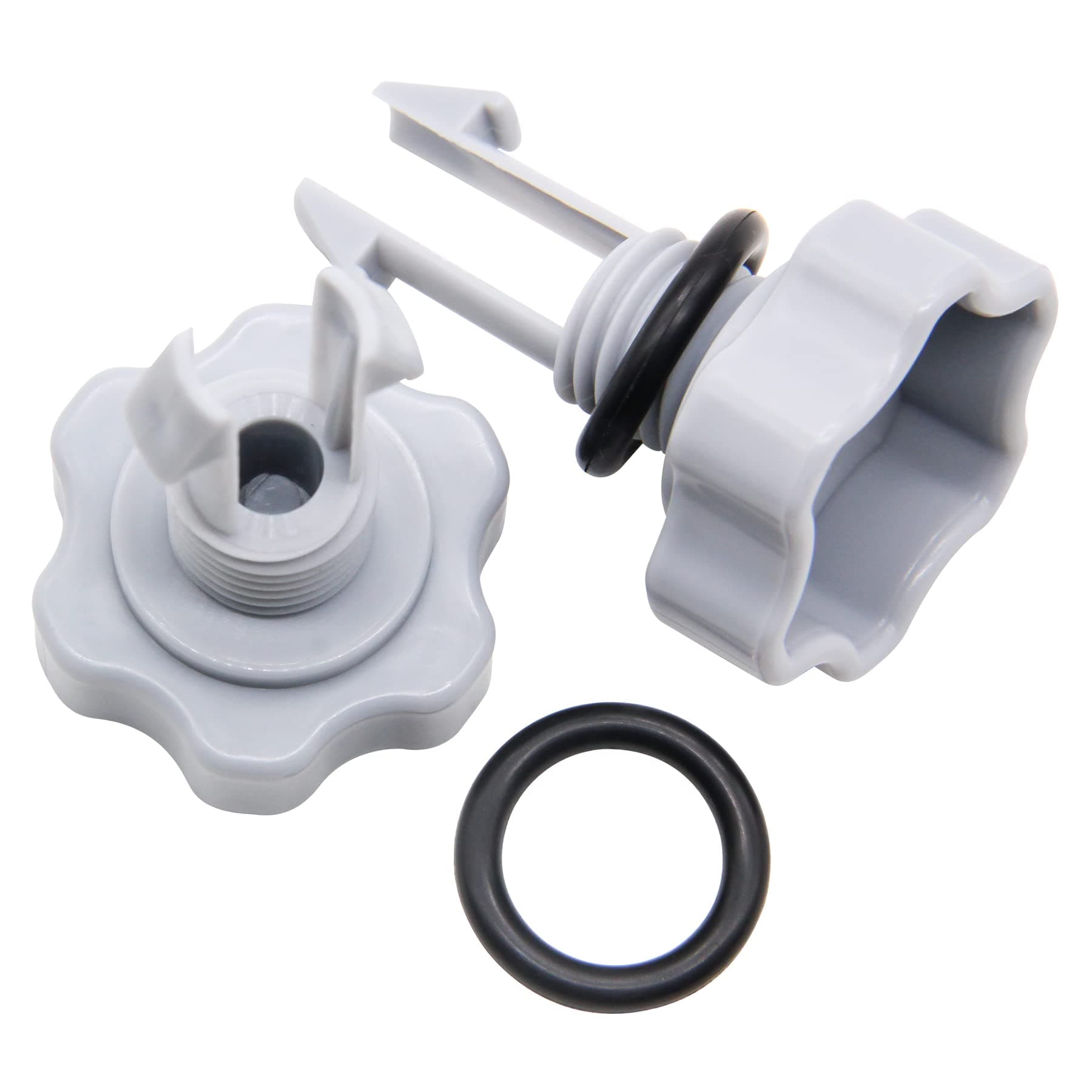 10460 Air Release Valves with O-Ring 25003 Replacement Part Seals Kits for 1500 GPH and Below Pool Filter Pumps(2 PCS)
