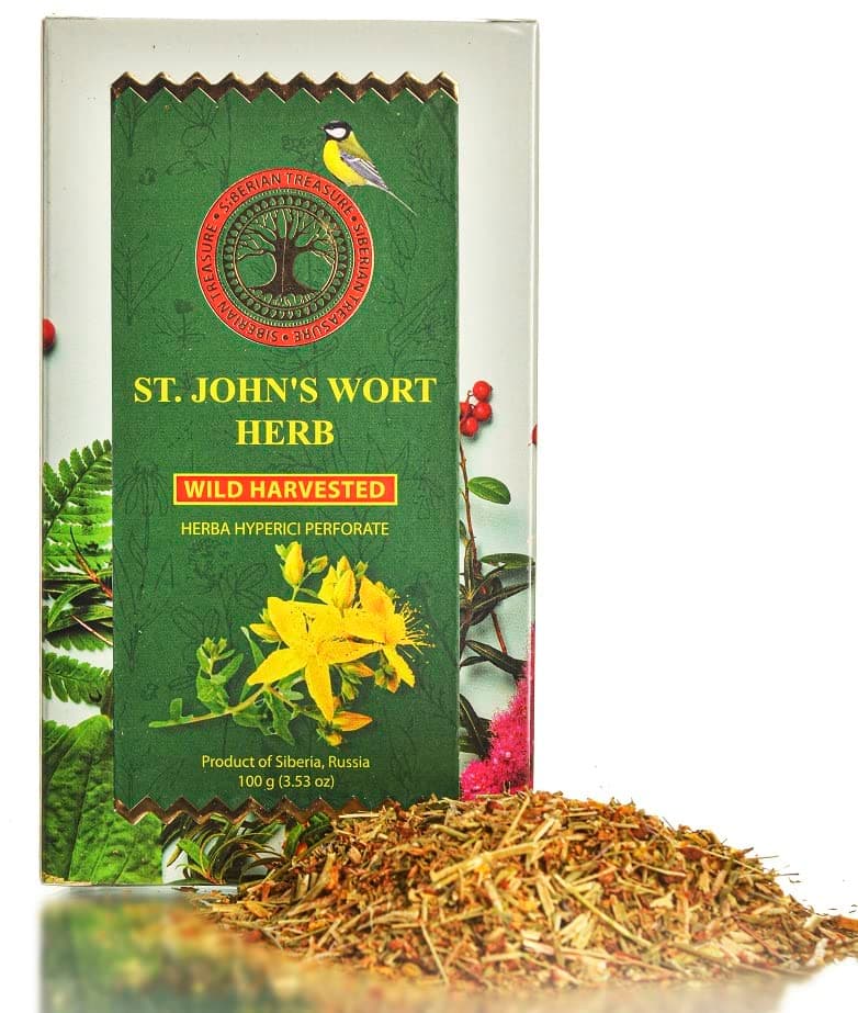 St. John'S Wort Herb, Wild Harvested, 3.53 OZ (100 Grams) – Herbal Tea