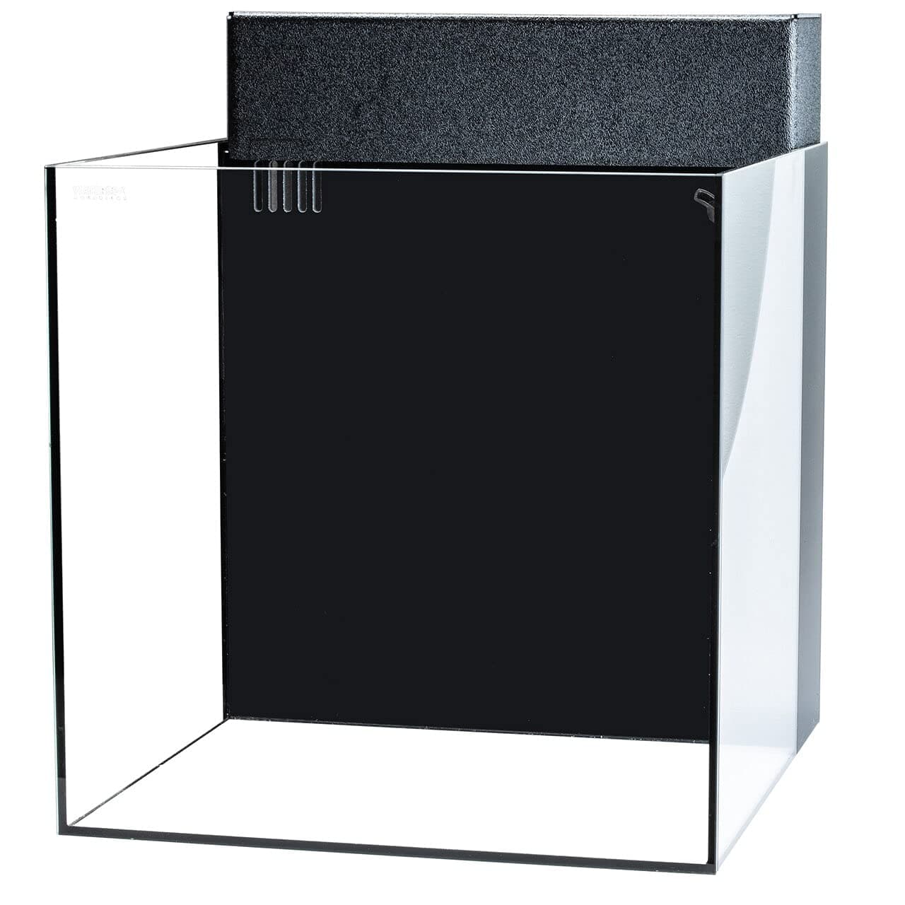 inTankCustom Aquarium Cover for Waterbox Cube 20 - Black ABS Plastic - Hides Filtration Equipment & Cords - Fits 20L Fish Tank